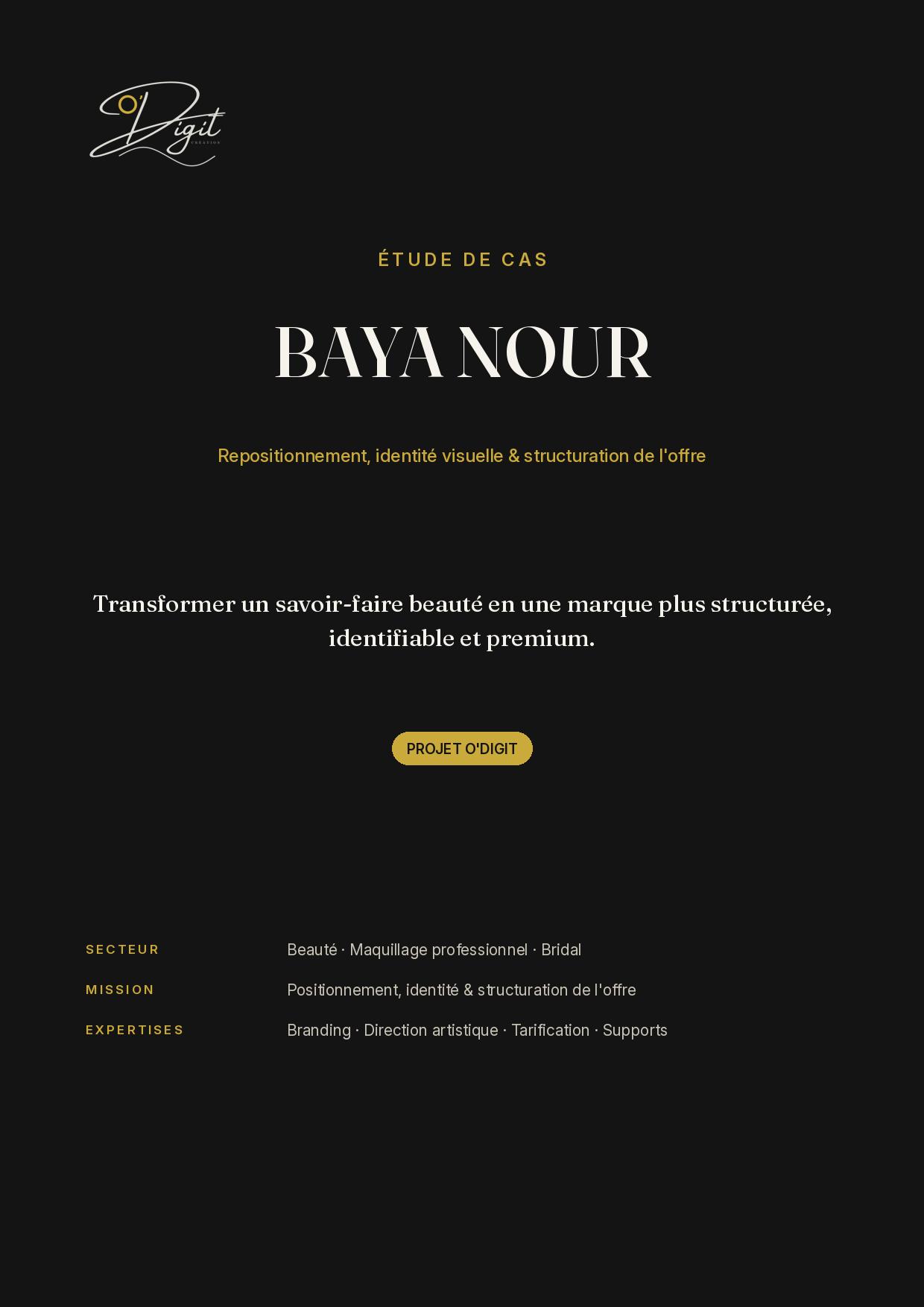 Étude de cas Baya Nour